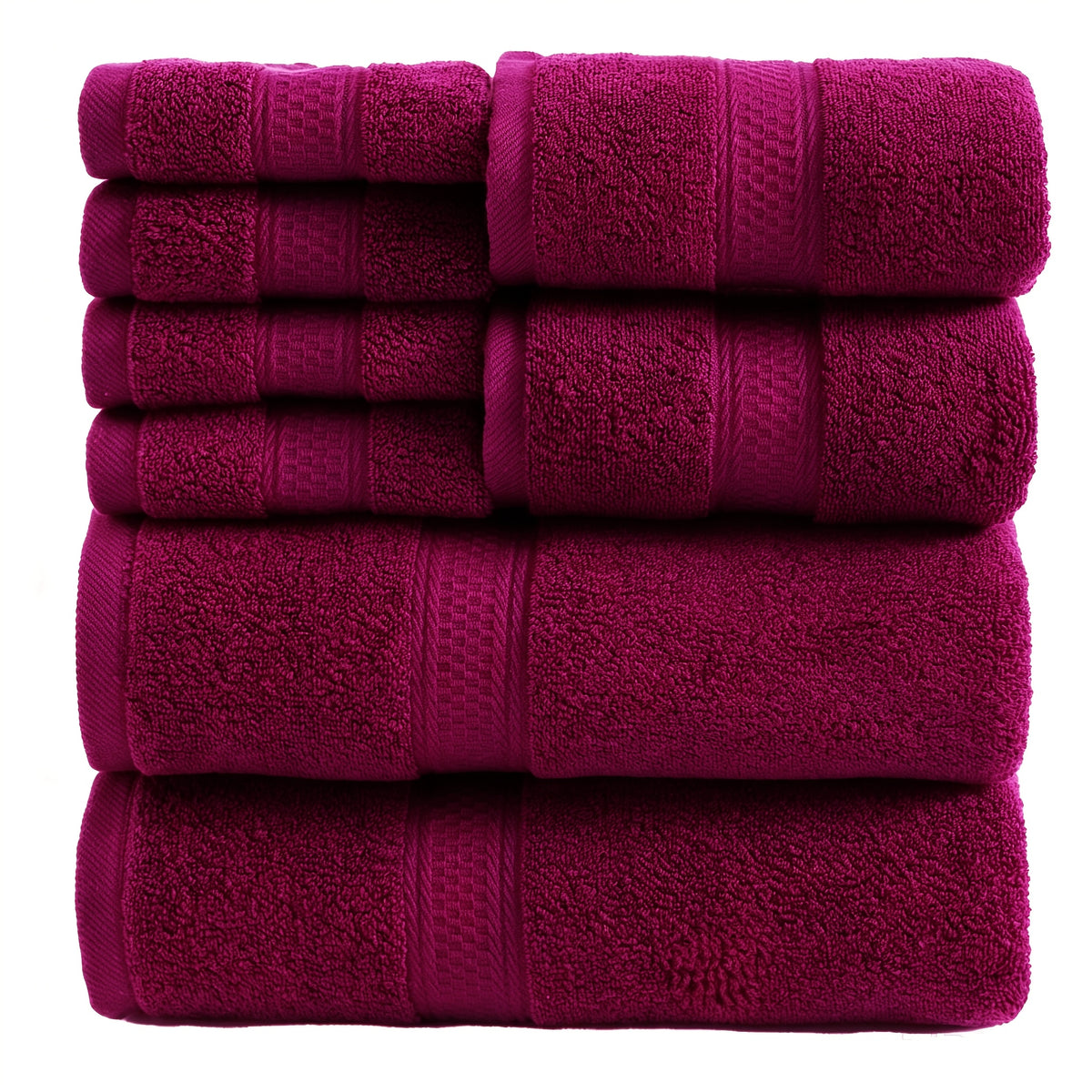 UToPantica 16pcs/8pcs Luxurious Soft Towel Set | 2/4 Bath Towels, 2/4 Hand Towels, 4/8 Washcloths Luxurious, Soft, Skin Friendly, Good Water Absorption, Quick Drying, Thickened Bathing Towel, Suitable For Home, Hotel, Travel, Fitness, Beauty SPA