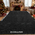 Washable Shag Area Rug, Super Soft Thick Plush Non-Slip Indoor Carpet for Bedroom, Living Room, Study and Dorm Decor, Six Colors