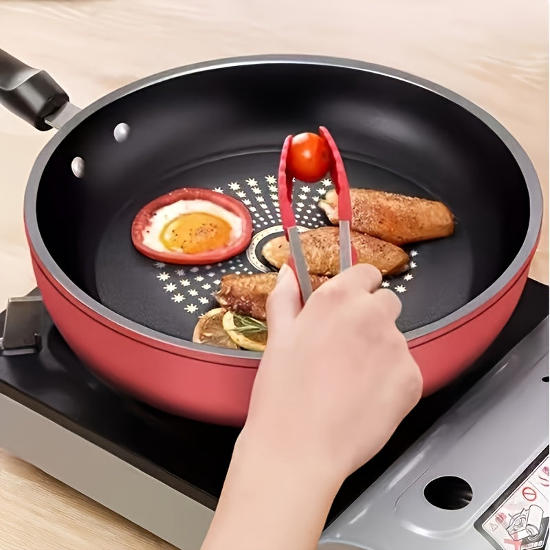 A 9.45-Inch Cast Iron Non-Stick Frying Pan - Dishwasher-Cleaned, Compatible with Induction Cooker, Healthy Cooking, Reduce Smoke, Perfect for Gas And Electric Stove, with Lid, Perfect for Fried Eggs, Steak, Pancakes