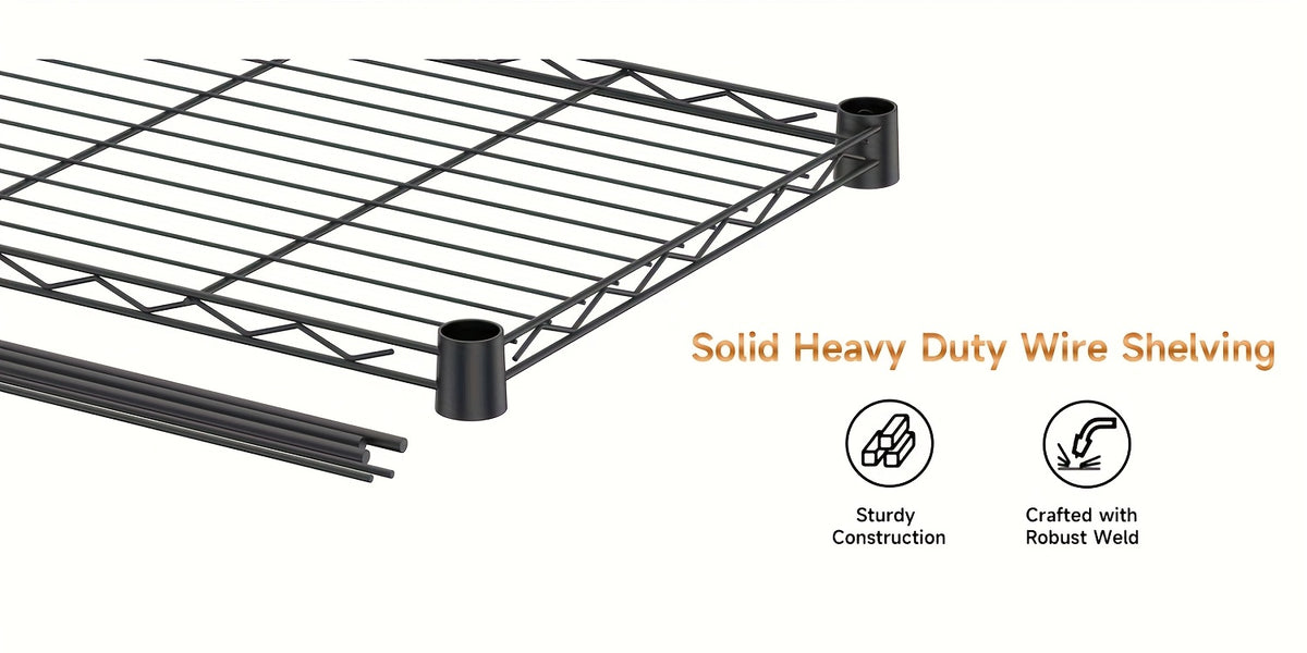 MZG 2000/1600/1000 Lbs 5/4/3 Tier Storage Shelving Steel Heavy Duty Multi-Tier Utility Shelving Unit Steel Organizer Wire Rack For Home, Kitchen, Office, Garage Standing Baker'S Racks, Room Decor Shoe Hat Organizer Bathroom Accessory Dresser Laundry