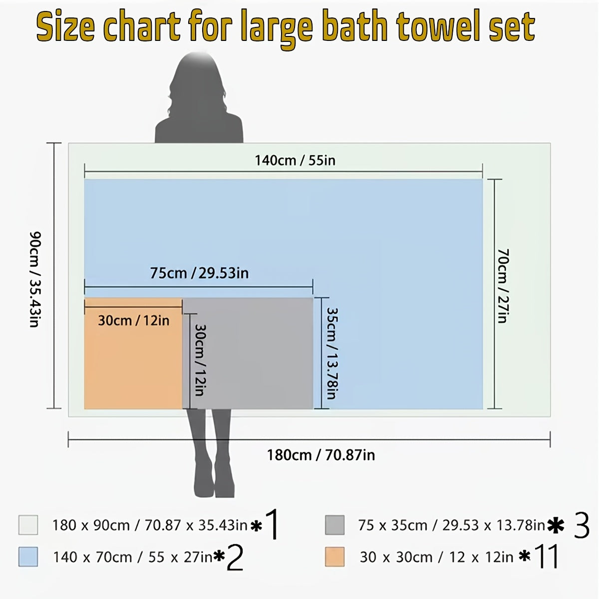 16pcs Coral Velvet Towel Bath Towel Set, 1 Oversized Bath Towel, 2 Bath Towels, 2 Hand Towels, 11 Square Towels, Suitable for Hotels, Home, Travel, Spa