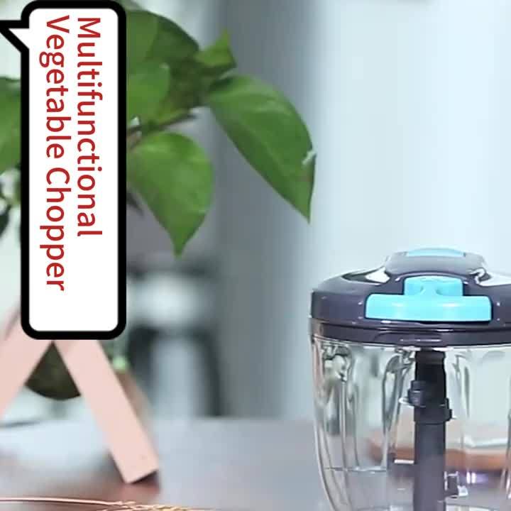 Vegetable Chopper Professional Onion Chopper Multifunctional Food Chopper Kitchen Onion Chopper with 3/5 Blades, Salad Potato, Carrot, Garlic Container, Kitchen Gadget Set