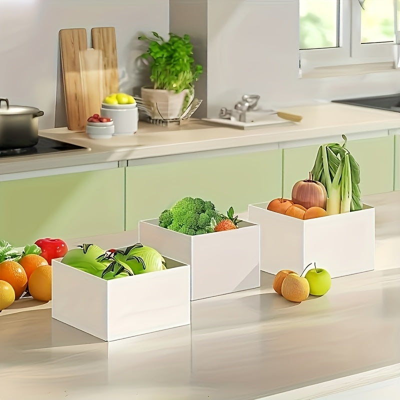 5pcs Square White Acrylic Display Stands