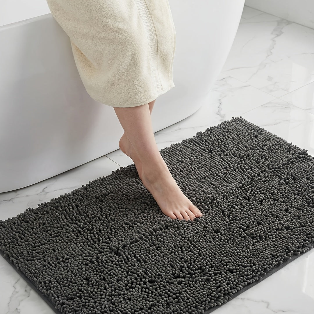 Super Absorbent Microfiber Dog Door Mat for Muddy Paws, Non-Slip Washable Pet Rug, Quick Dry Chenille Entryway Carpet, Indoor Outdoor Carpet, Outside Rug, Outside Rugs, Machine Washable Indoor Outdoor Mat