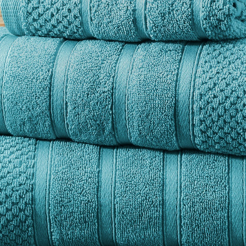 6 Piece Egyptian Cotton Towel Set . The set is made of 100 Egyptian cotton known for its softness, absorbency, and durability. These towels make an ideal complement to any bathroom whether you use it to pamper yourself or reserve it for special guests. Th
