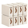 Bedding Storage Boxes with Transparent Windows, Black or White Bed Sheet and Clothing Organizers for Wardrobes, Closet Shelves and Under Bed Spaces