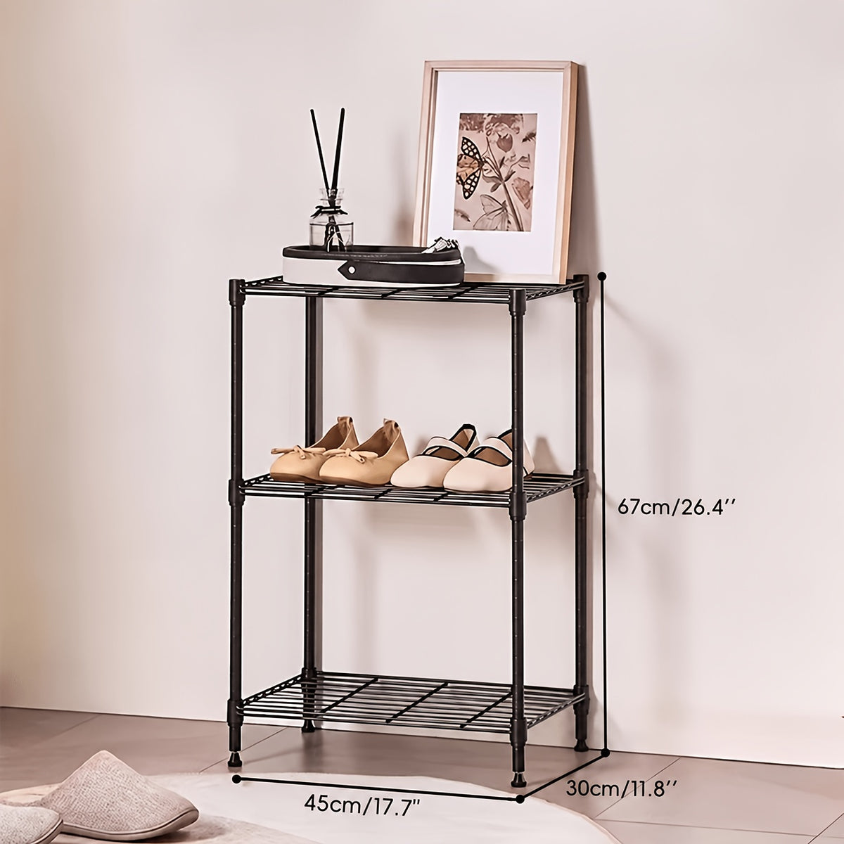 MZG 2000/1600/1000 Lbs 5/4/3 Tier Storage Shelving Steel Heavy Duty Multi-Tier Utility Shelving Unit Steel Organizer Wire Rack For Home, Kitchen, Office, Garage Standing Baker'S Racks, Room Decor Shoe Hat Organizer Bathroom Accessory Dresser Laundry