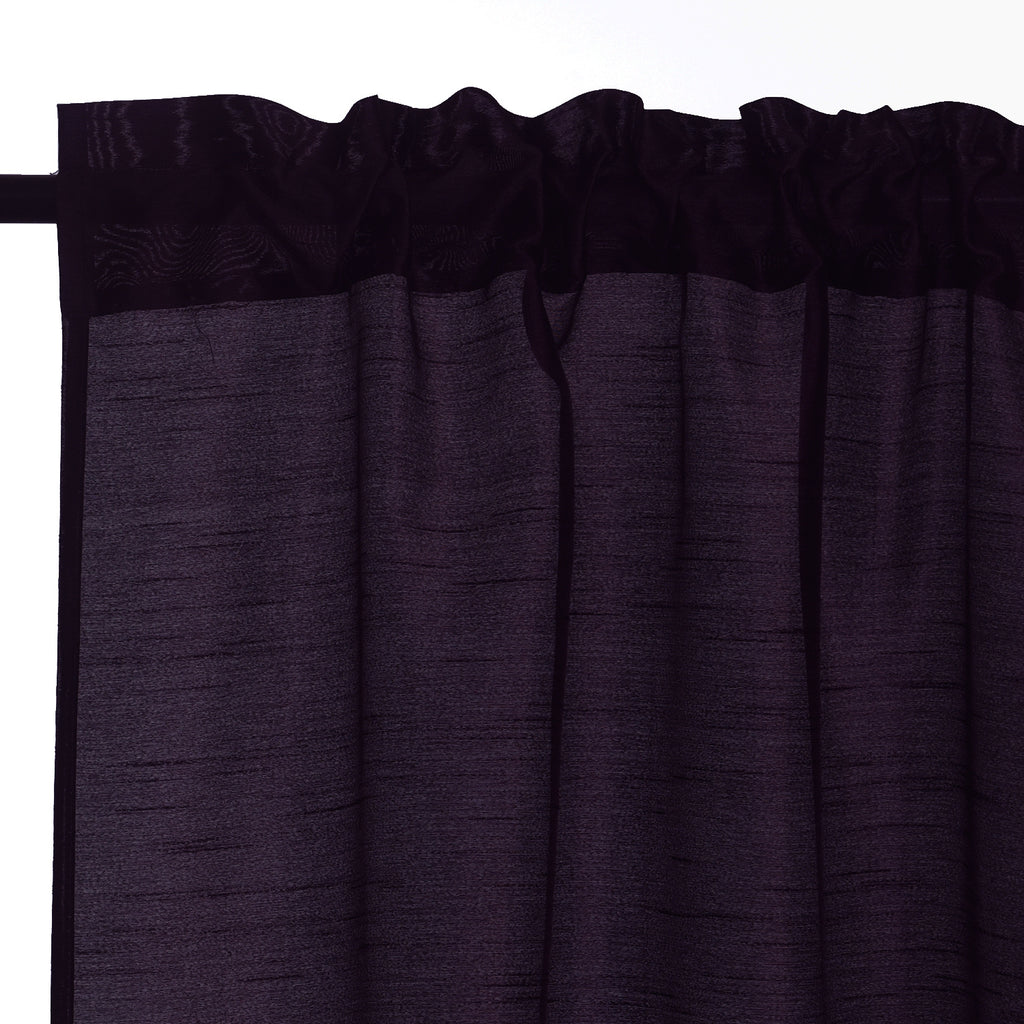 3 Panels Faux Silk Solid Color Sheer Kitchen Curtains Set Rod Pocket Design with 2 Tiers 26x36 inch Each and 1 Valance 52x14 inch for Kitchen Bathroom Privacy Drapes and curtains