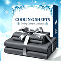 15.75 Inch Deep Pocket Bed Sheet Set, Ultra Soft Machine Washable 3 or 4 Piece Bedding with Flat Sheet, Fitted Sheet and Pillowcases in Seven Colors