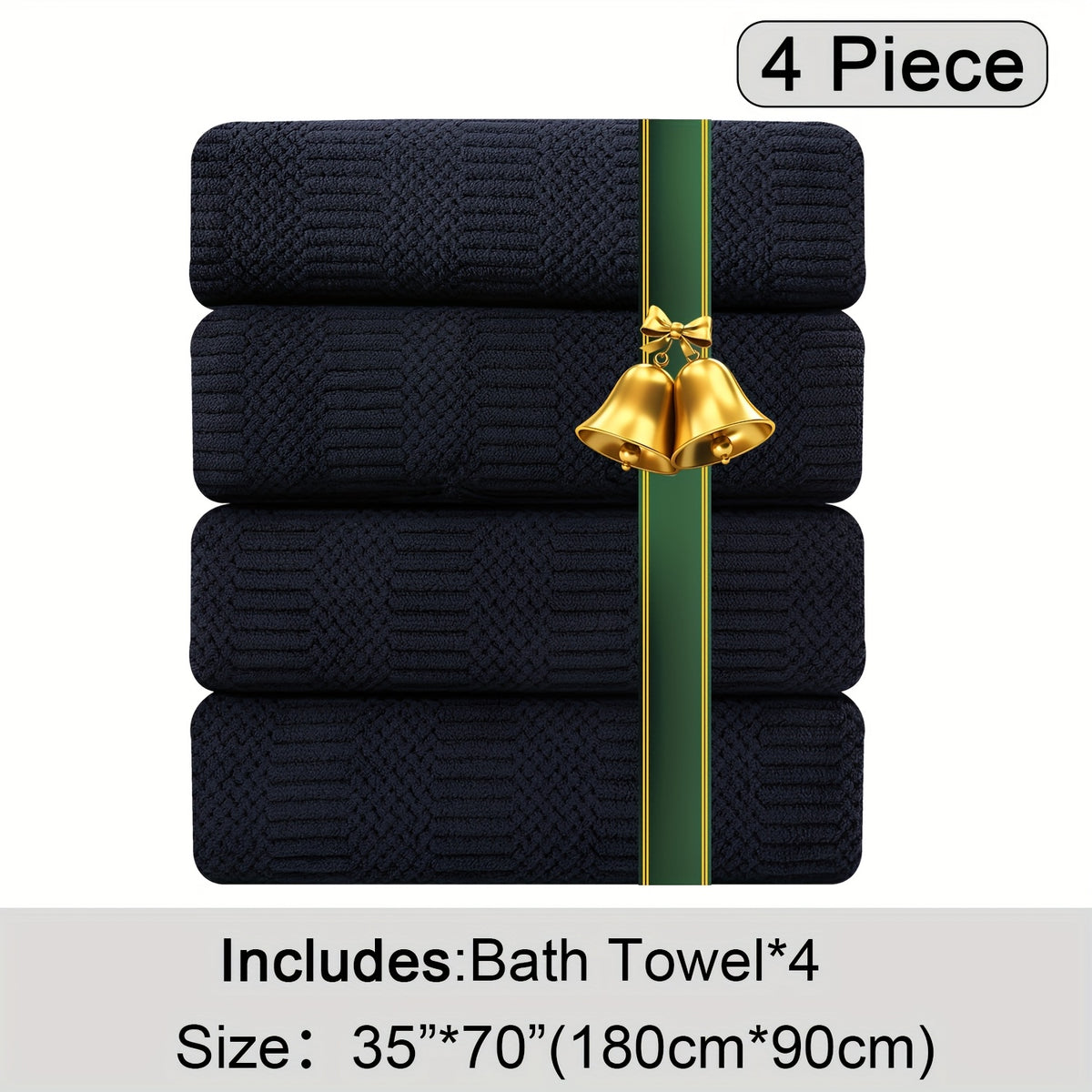 Oversized Bath Towels Set, Extra Large Towel Microfiber Soft XL Bath Sheet Super Absorbent Bathroom Towels Set Quick Dry Plus Size Shower Towels for Family Hotel, Wash Cloths