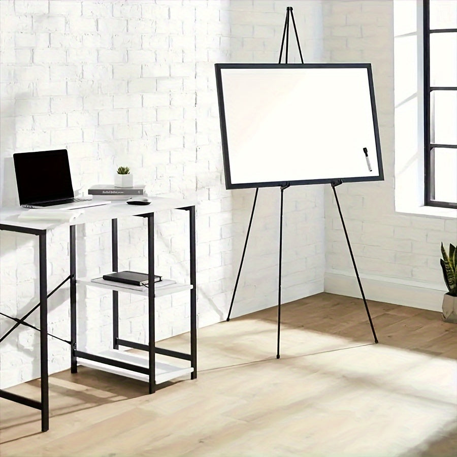 Large Heavy-Duty Iron Modern Adjustable Wall-Mounted Picture Frame - The Heavy Base Ensures Stability - Made of Solid Metal - an Elegant Display Stand, Suitable for Various Display Needs Such As Large Documents, Photos, And Holiday Gifts