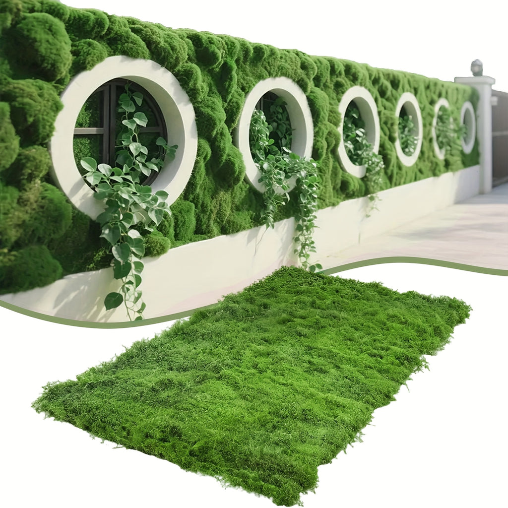39.37X78.74inch/19.69X39.37inch Artificial Moss Blanket, Artificial Moss, Home Decoration Moss Mat, Easy to Cut, Suitable for Garden, Party, Christmas, Decoration, Fish Tank Landscape, Etc