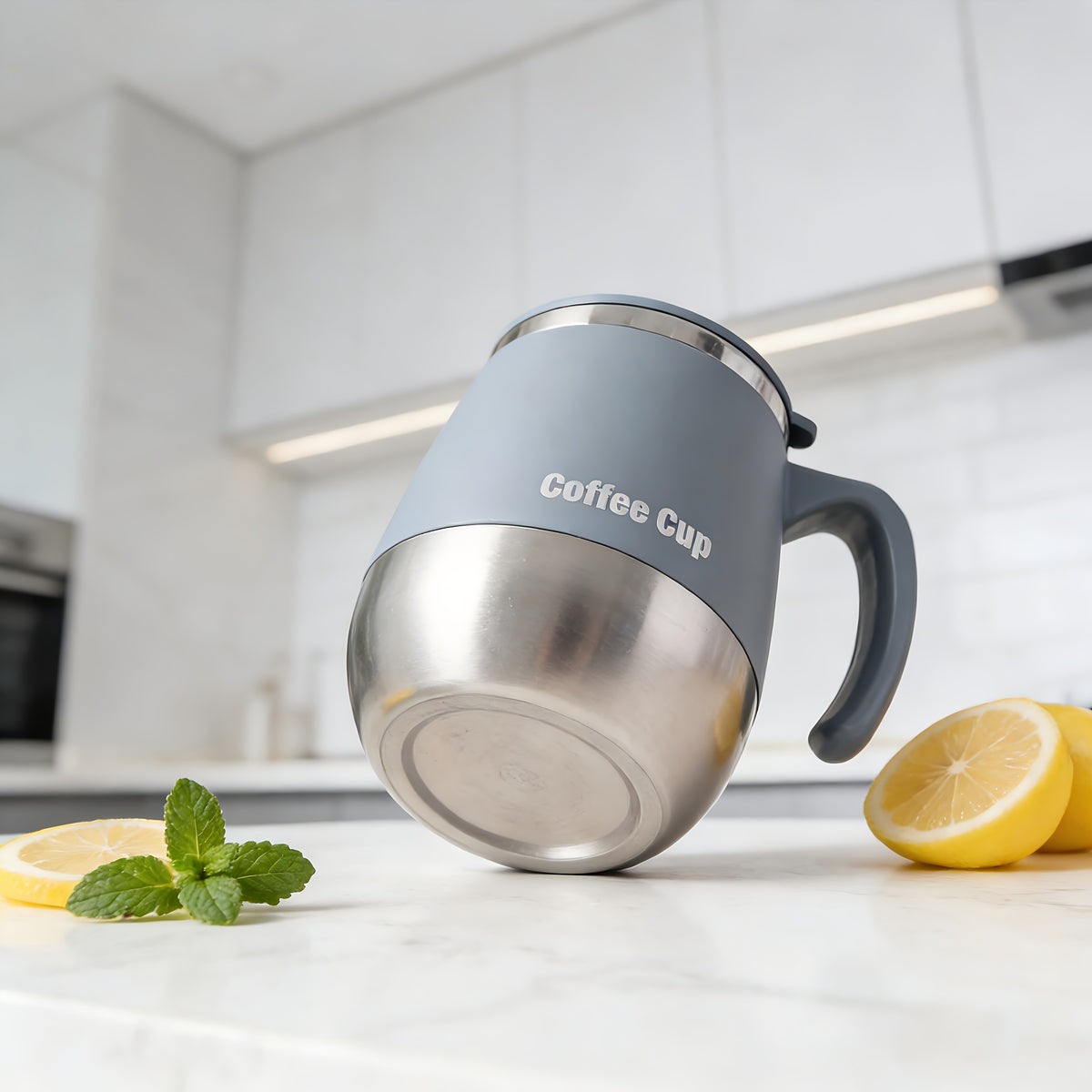 16.91oz Stainless Steel Insulated Coffee Mug with Lid, Double-walled Vacuum Insulated, Suitable for Hot And Cold Drinks, Ideal for Home, Outdoor, Camping, Birthdays, Holidays, Thanksgiving, Christmas, And Halloween Gifts.