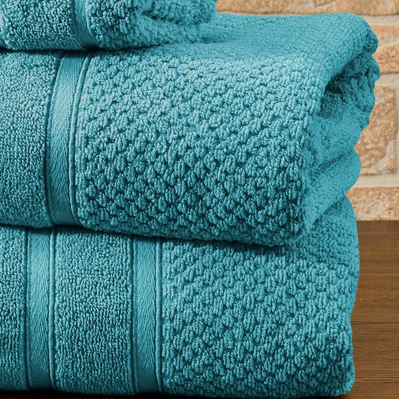 6 Piece Egyptian Cotton Towel Set . The set is made of 100 Egyptian cotton known for its softness, absorbency, and durability. These towels make an ideal complement to any bathroom whether you use it to pamper yourself or reserve it for special guests. Th
