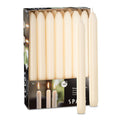 Unscented Ivory Taper Candles, 14-Pack 9-Inch Paraffin Wax Candlesticks with Cotton Wicks for Wedding Centerpieces, Holiday Dinners and Home Decor
