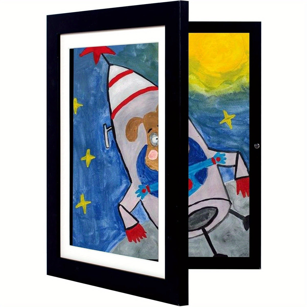 1/ 2/ 4/ 8 Pack Kids Artwork Frames Changeable, 8.5x11in Kids Art Frames Front Opening, Children Art Projects Kids Art Frames Picture Frames For Kids Drawing, Crafts, Photos, Holds 130pcs, Kids Christmas Gifts, Stocking Stuffers