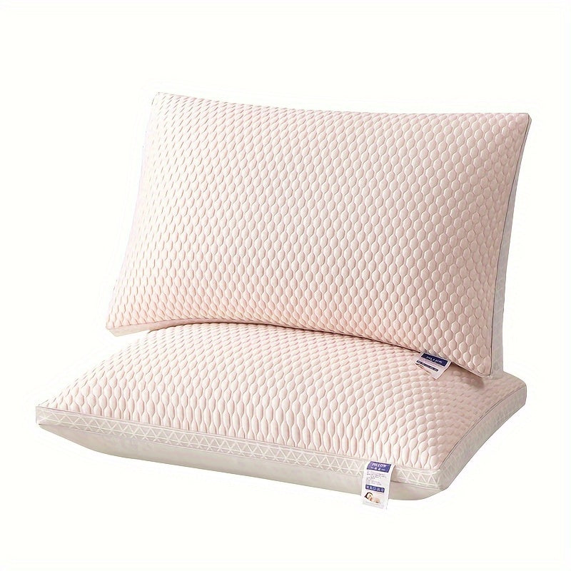 2pcs High-quality Sleep Pillows, Soft And Comfortable For Restful Sleep, Hotel-grade Pillows, Home Use Pillows, Neck Support Pillow Inserts For Student Dormitories
