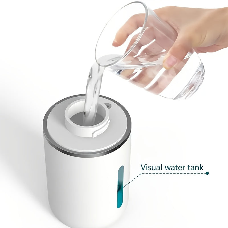 Smart Sensor Soap Dispenser | Automatic No-Touch Liquid Release, 13.53oz Capacity, Four-Level Adjustable Flow Rate, Electric Power Display, Freely Replaceable Fluid, USB Quick Charging, Wall Mount, Nickel