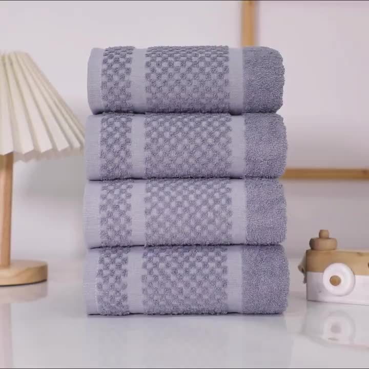 12/24pcs Bath Cloths Set, Hotel Quality Thick Bath Cloths | Highly Absorbent & Quick-Dry | 4 Bath Cloths & 6 Hand & 2 Washcloths, Cotton For Hotel Spa Gym & Home Bathroom Essentials, Wash Cloths
