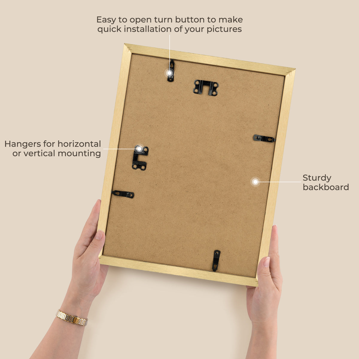 3 Pack 6x8/8x10/9x12/11x14/16x20 Picture Frames Set with Mat or without Mat, Engineered Wood Photo Frames with Plexiglass, for Wall or Tabletop Display - Gallery Wall Frames, Office Home Decor,Poster Frames
