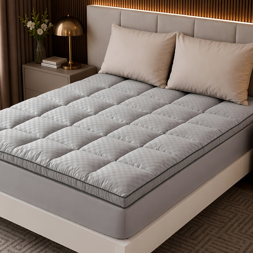 Comfortable Mattress Protector, Thickened Mattress Cover, Quilting Elasticity Stretchable From 8 To 21 Inches Deep Pockets Mattress Pad For Bed, The Comfort Of The Bedroom, Quilted Design, Closely Fit, Machine-washable Mattress Protector