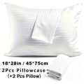 Bed Pillows for Sleeping, Soft Down Alternative White Pillow Sets in Queen and Upgraded King Options for Home Bedding and Guest Bedroom Comfort