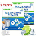 Ice Maker Cleaning Tablets, 24 or 36 Piece Ice Machine Cleaner and Descaler for Countertop and Portable Machine Maintenance and Mineral Buildup