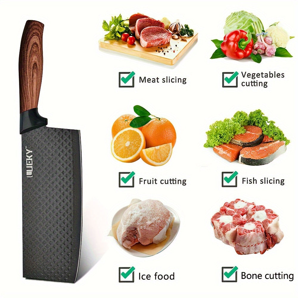 6pcs Kitchen Knife Combo Set, Vegetable Knife, Slicing Knife, Fruit Knife, Multi-purpose Scissors and Melon Planer, Healthy Kitchen Knife Set Home Cooking