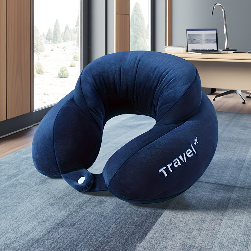 U-Shaped Pillow Travel Pillow Neck Support Pillow Cervical Pillow Airplane U-Shaped Pillow Car Sleeping Artifact