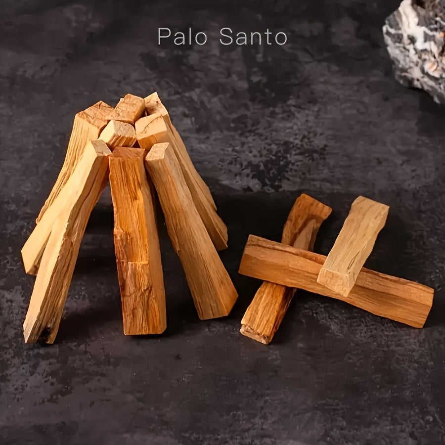 8pcs Set of 4-Inch Palo Santo Sticks, Ideal for Home Decor, Purification, Meditation, Rituals, Yoga, And Gifting (Valentine'S Day, Thanksgiving, Christmas)