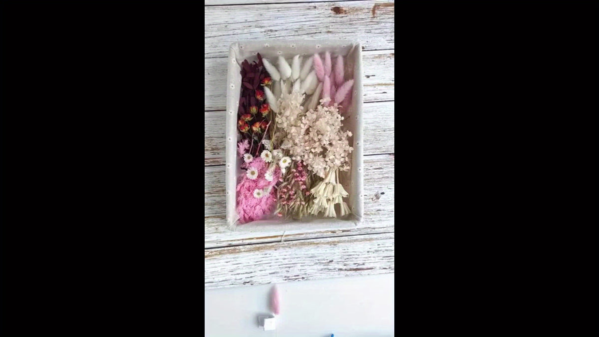 Dried Flower Bouquet with Pampas Grass - Bohemian Wedding Centerpieces, Dried Cake Flowers & Boutonnieres for Groom/Best for Man - Low Maintenance Wedding, & Decor - -Lasting Botanical Arrangement