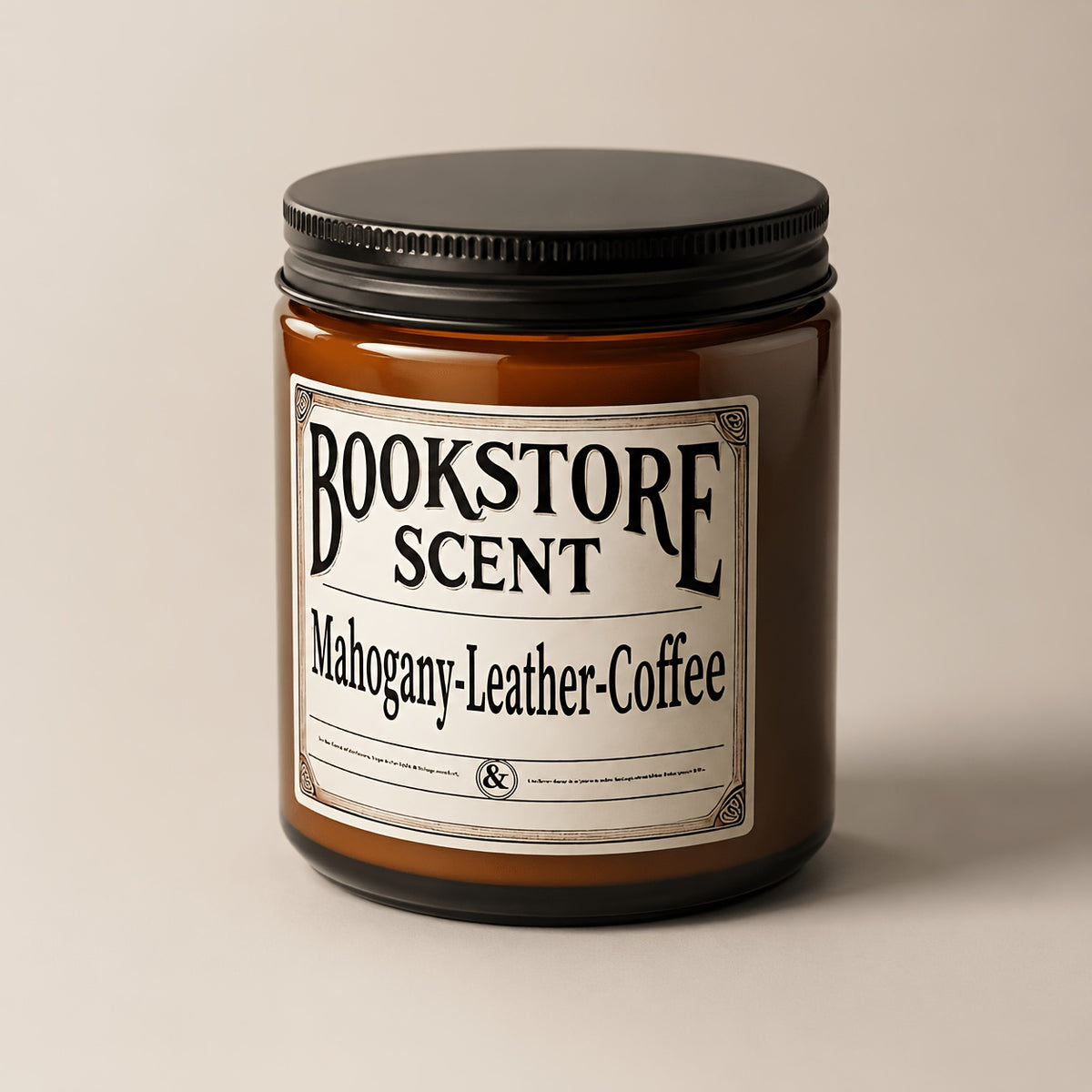 Bookstore Scented Soybean Candle - High-quality Scented Candle With A Nostalgic Bookish Aroma And A Long Burning Time.The Perfect Gift For Book Lovers, Relaxation And Home Decoration. Mother'S Day Gift Teacher'S Gratitude Gift