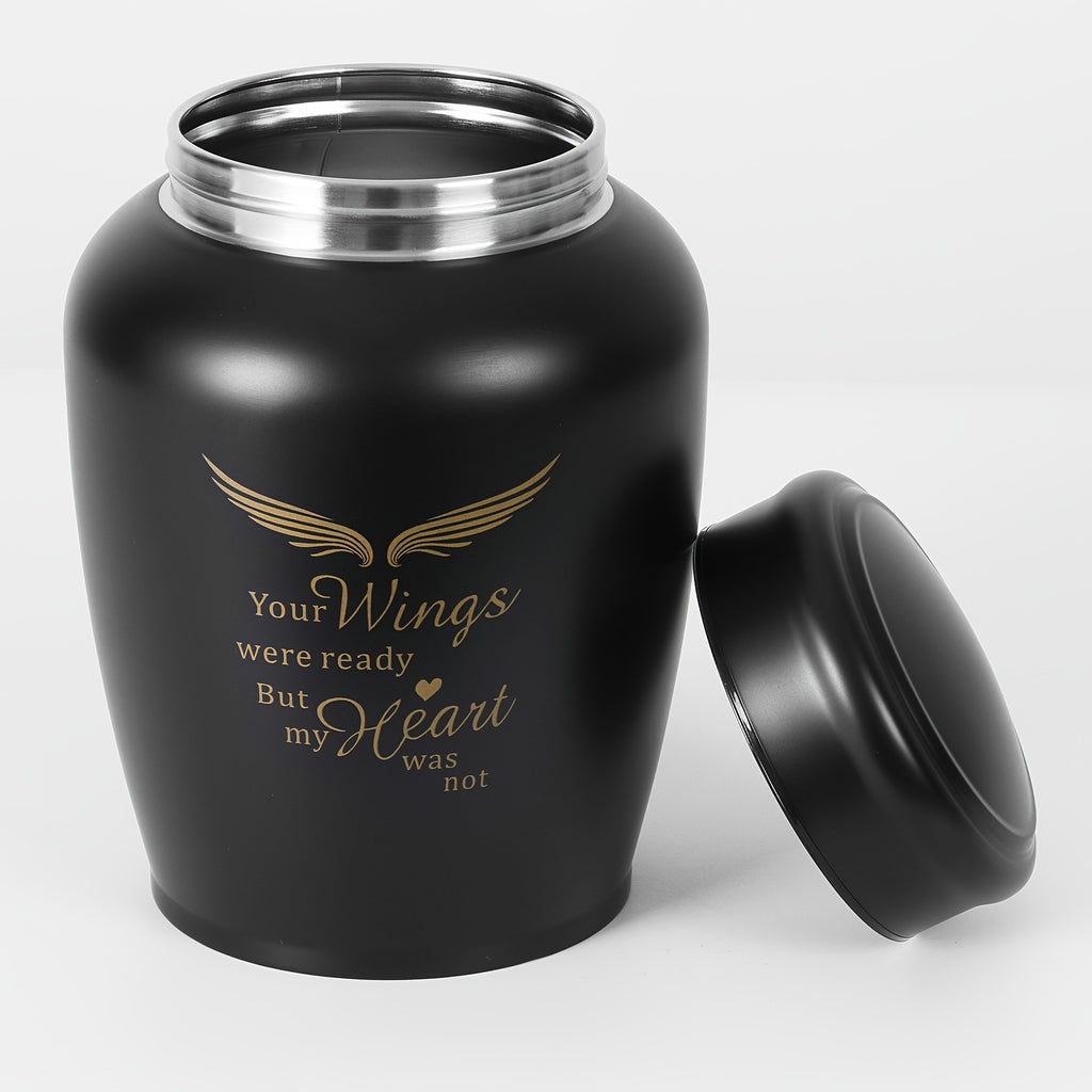 8.5" Large Urns For Human Ashes Adult Male Female, Cremation Urn Human Ashes For Men Women, Burial Urns For Cremated Remains, Holds Up To 180 LBS