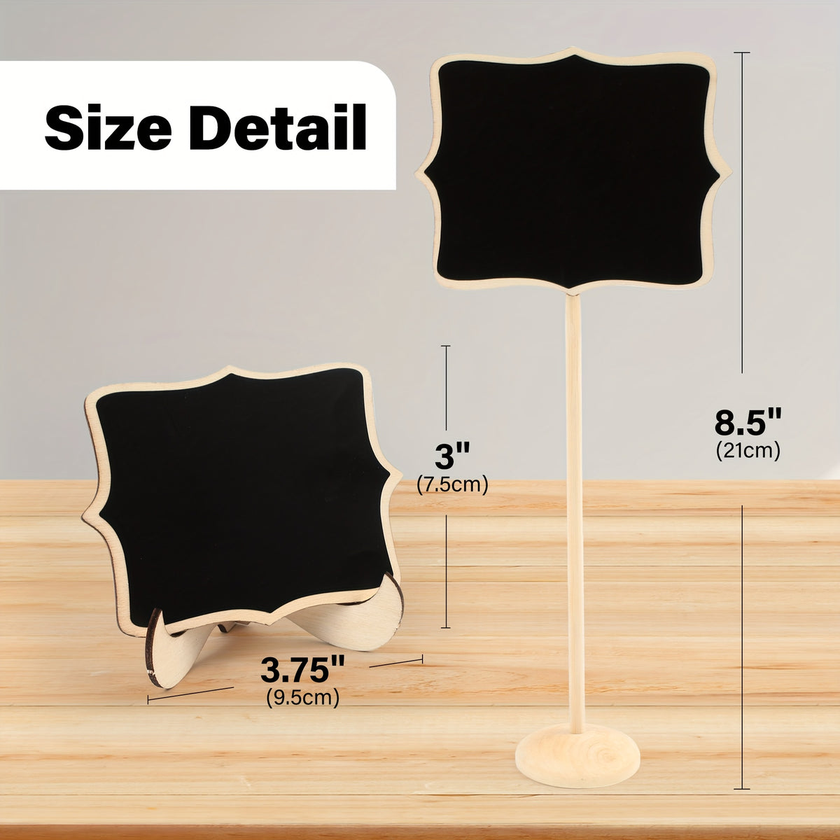 20PCS Elegant Mini Chalkboard Signs with Easel Stand - Perfect for Weddings, Parties, and Events - Includes Table Numbers, Food Signs, and Message Board for School Halloween Halloween,Christmas Halloween, Christmas