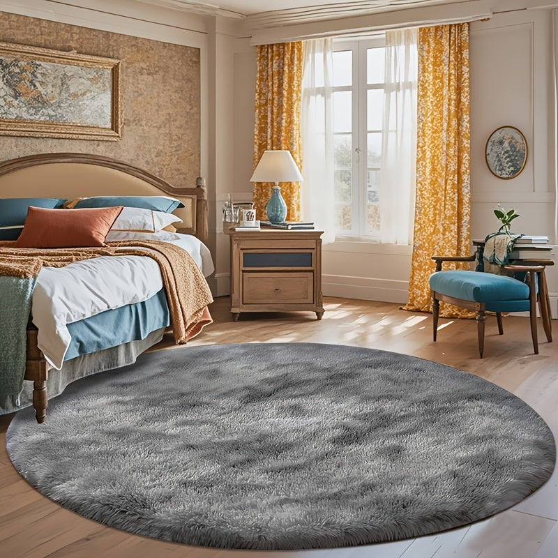 1pc Of Ultra Soft And Thick Fluffy Living Room Carpet, Non Slip, Soft, Comfortable, Fashionable, High-end, Available In Various Sizes And Colors. The Carpet Can Be Used for Bedroom, Dining Room, Living Room, And Office Decoration, Home Decoration