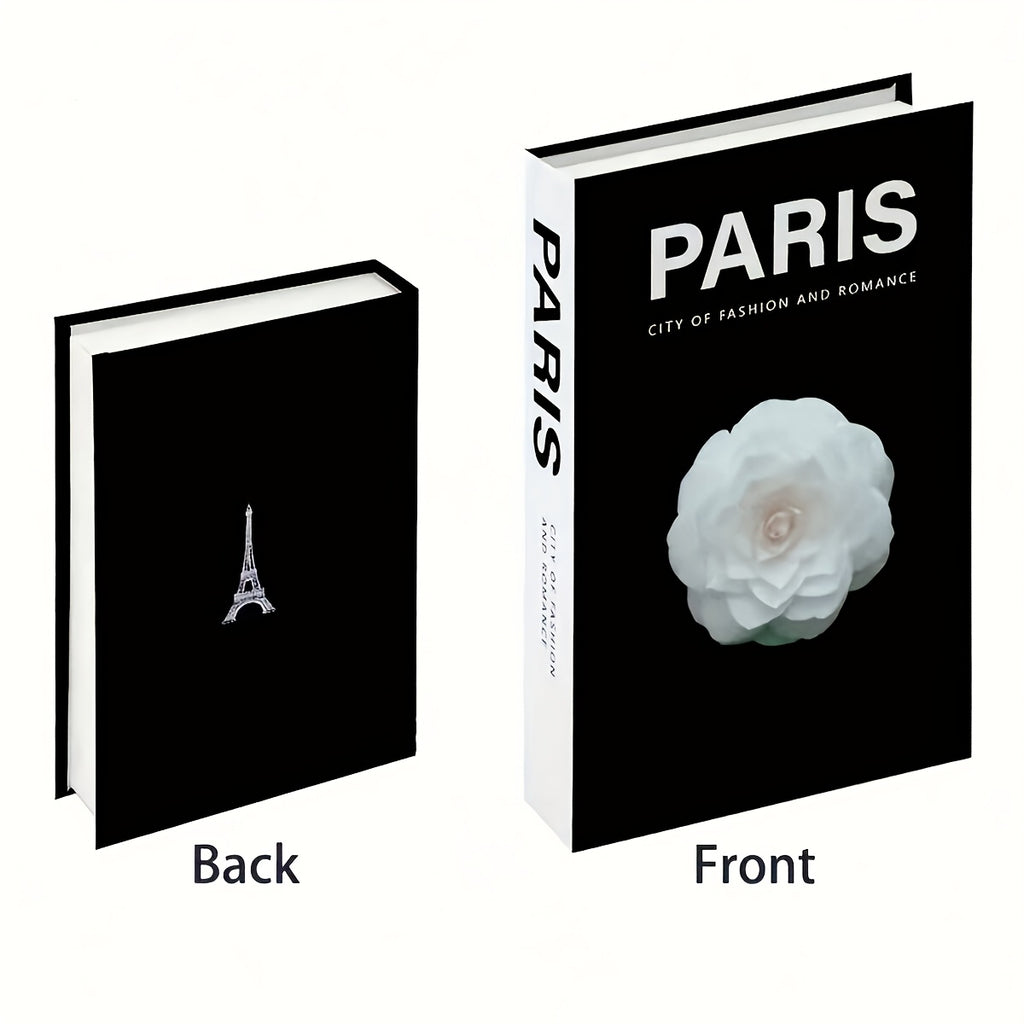 3pcs Luxury Faux Decorative Books - London, New York, Paris - Classic Style, Designer Fake Books for Home Bookshelf & Living Room Fashion Decor, Paper Material, Bookshelf Decor | Classic Style Books | Paper Covered Books, Bookshelf Decorations