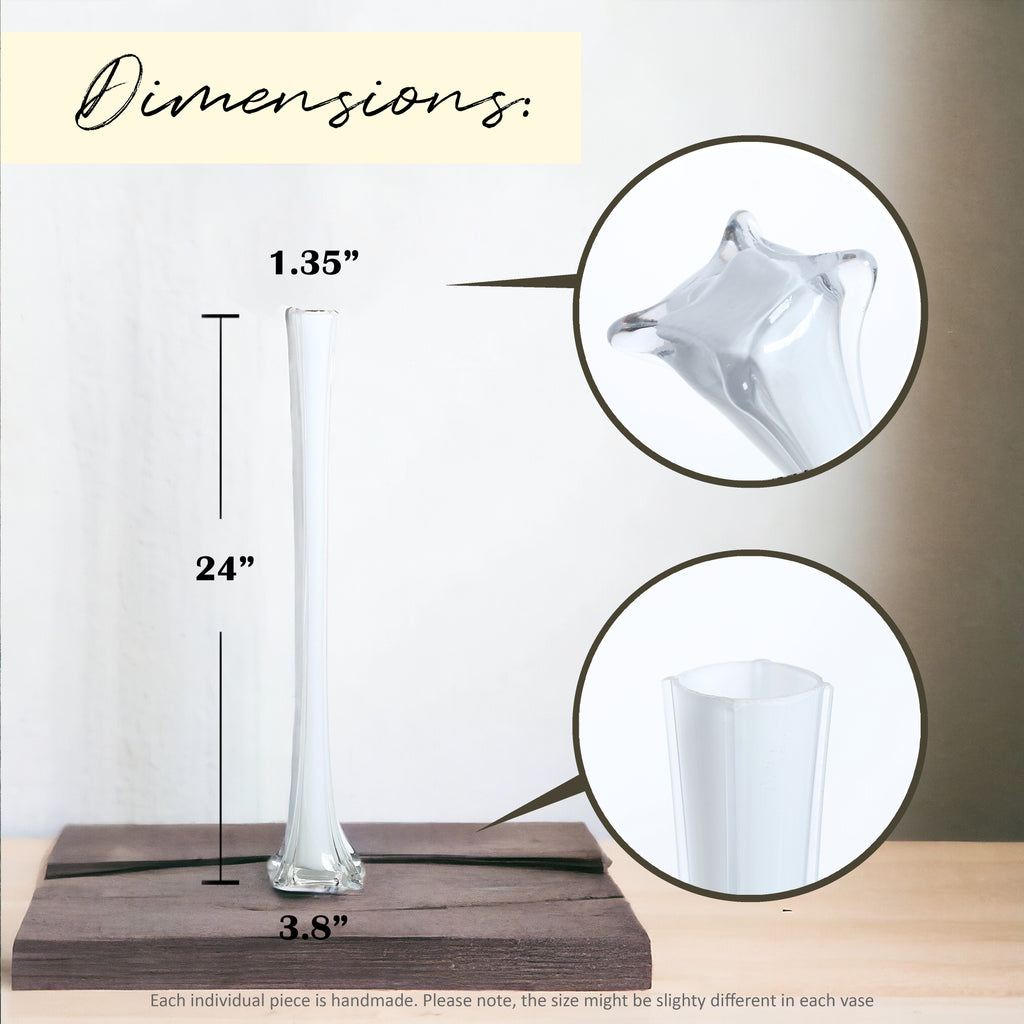 Eiffel Tower Vase, Pack of 12, Flower Vases Centerpiece for Flower, Wedding, Decoration.