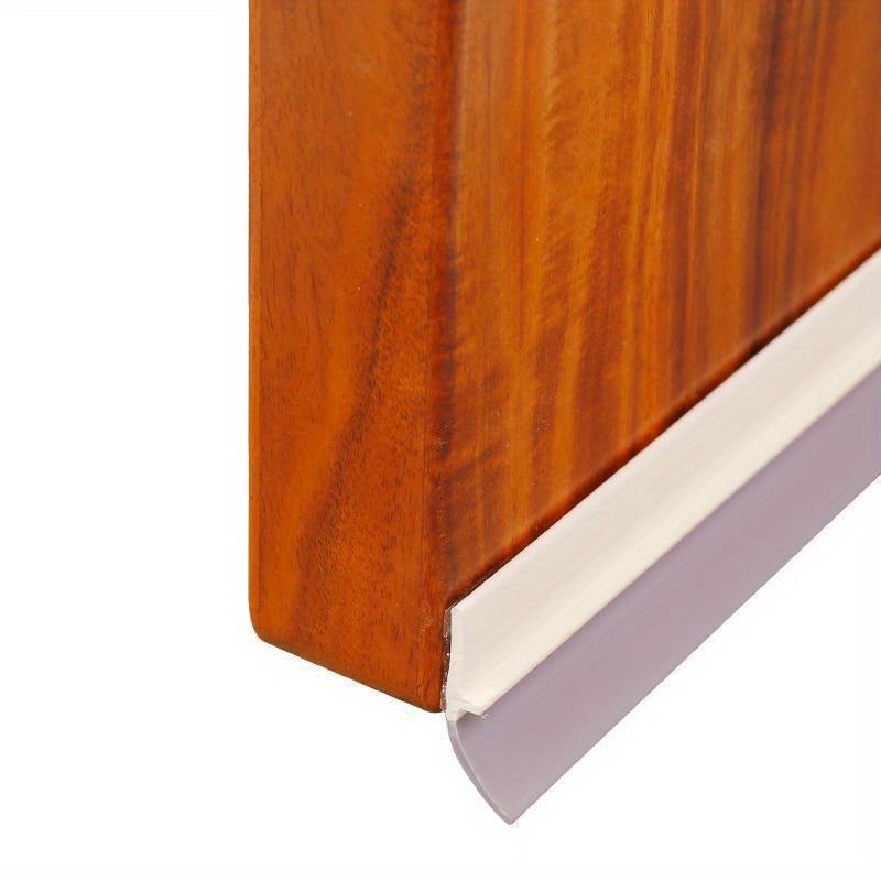 Weatherproof Door Bottom Seal - Thickened Anti-theft, Soundproof and Waterproof Self-adhesive Glass and Wood Door Seals, Home Decorating Weatherproof Insulation, Sealant Waterproofing