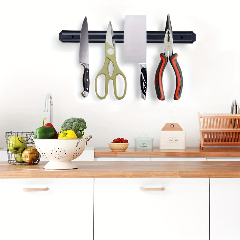 1pc, Wall Magnetic Knife Holder, Magnetic Knife Bar, Kitchen Knife Strong Magnetic Knife Holder, Magnetic Knife Bar, Creative Magnetic Knife Bar, Kitchen Accessories 19.69in Christmas Essentials