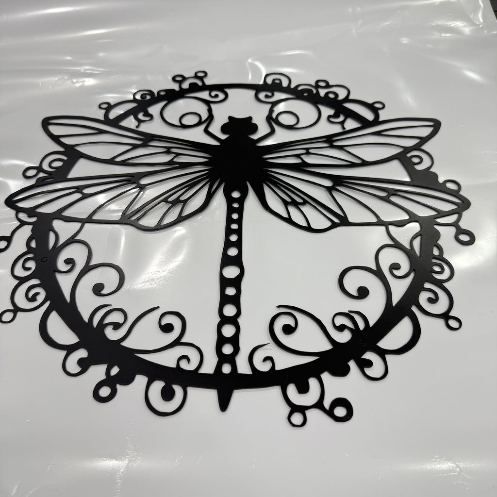 Metal Dragonfly Wall Art – Elegant Hollow Design, Ideal for New House, Wedding, Mother'S Day, Christmas Gift – Durable Metal Material, Suitable for Living Room, Bedroom, Office – Perfect Gift for Mom, Wife, Or Home Enthusiasts