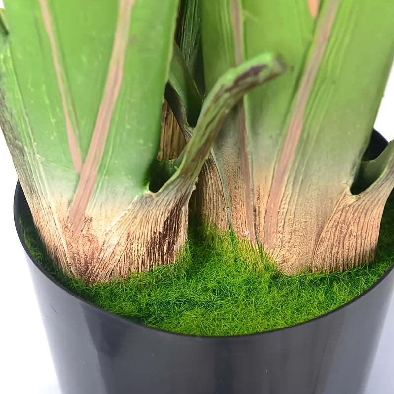Artificial Bird of Paradise Plant with Pot, Tall Faux Tropical Greenery for Living Room Corners, Home Office Decor and Housewarming Gifts