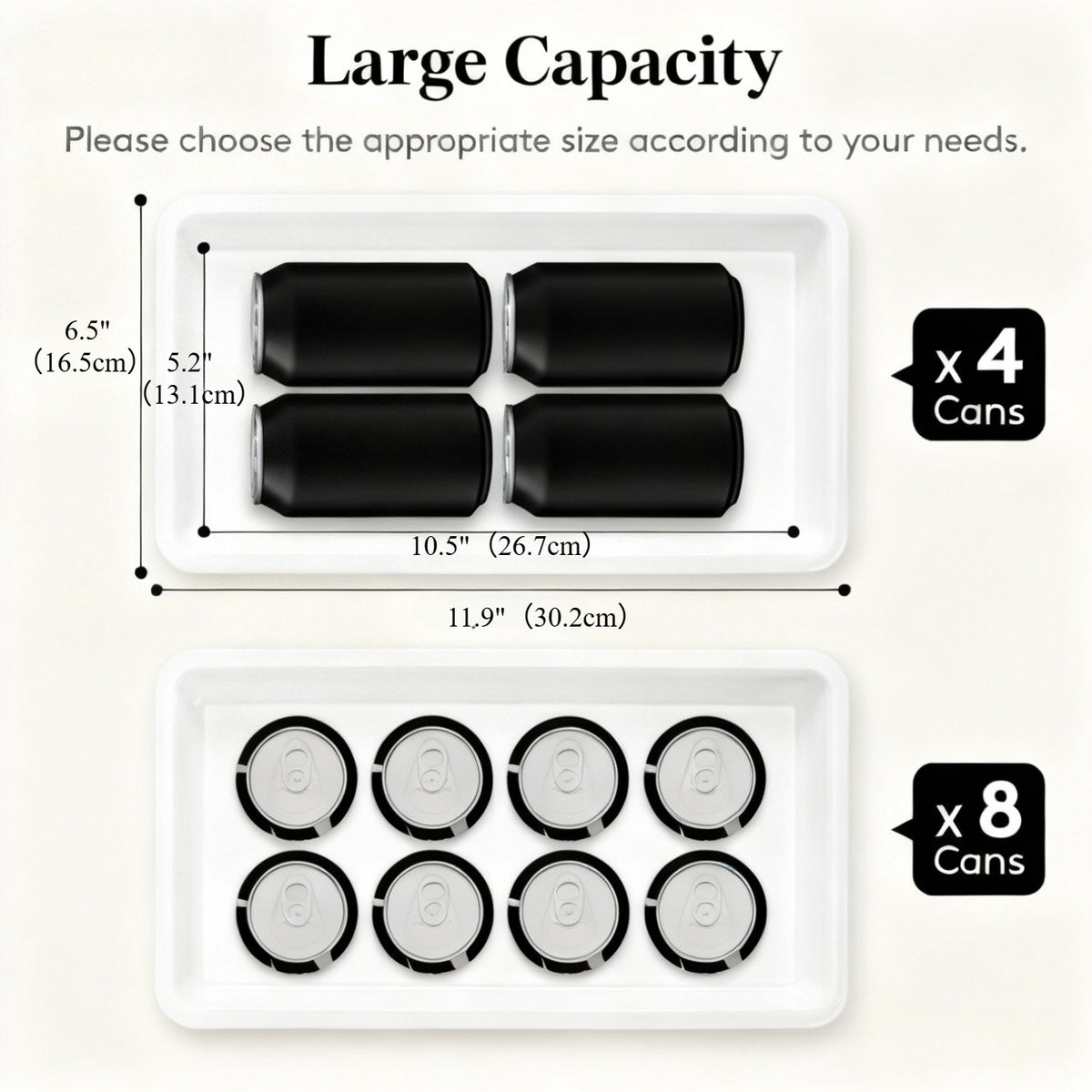 12" x 6.5" Platters for Serving Food, 3 Tier Plastic Serving Tray for Party Supplies, White Reusable Trays with Metal Display Stand for Veggie, Fruit, Dessert