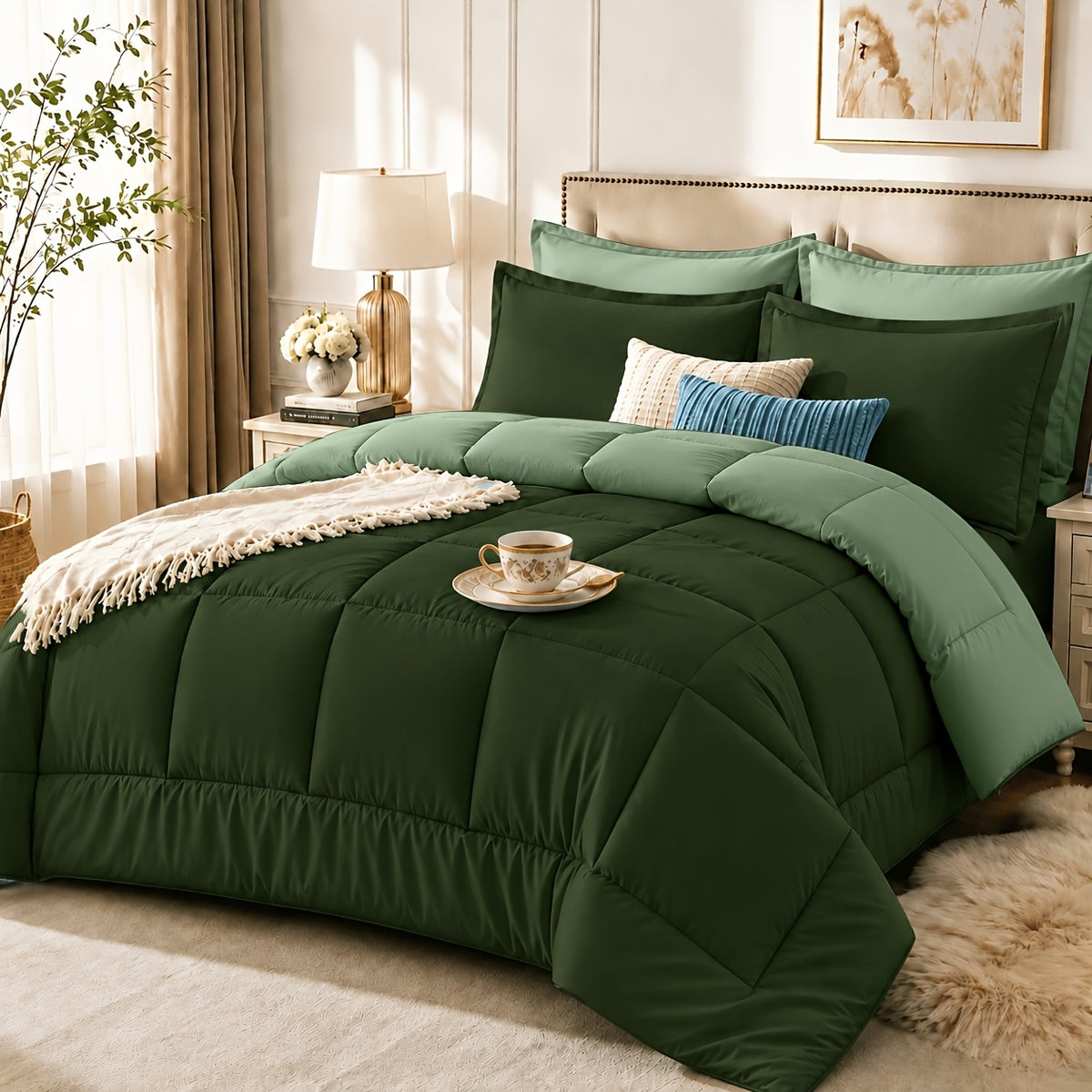 2/3pcs Summer Comforter-Double-Sided Tech Fabric, Large & Extra-Large Bed Bedding Sets, Lightweight Comforter-Soft Breathable For Hot Sleepers&Night Sweats-Elegant Bedroom For Couples & Solo Users, 1Comforter, 1/2Pillowcase, Random Color