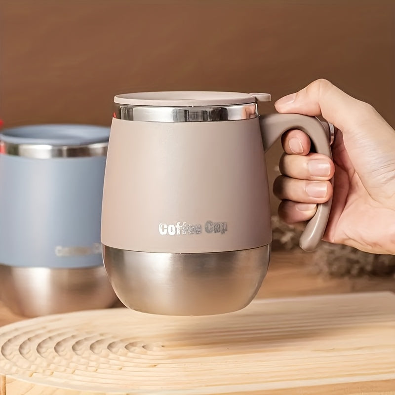 16.91oz Stainless Steel Insulated Coffee Mug with Lid, Double-walled Vacuum Insulated, Suitable for Hot And Cold Drinks, Ideal for Home, Outdoor, Camping, Birthdays, Holidays, Thanksgiving, Christmas, And Halloween Gifts.