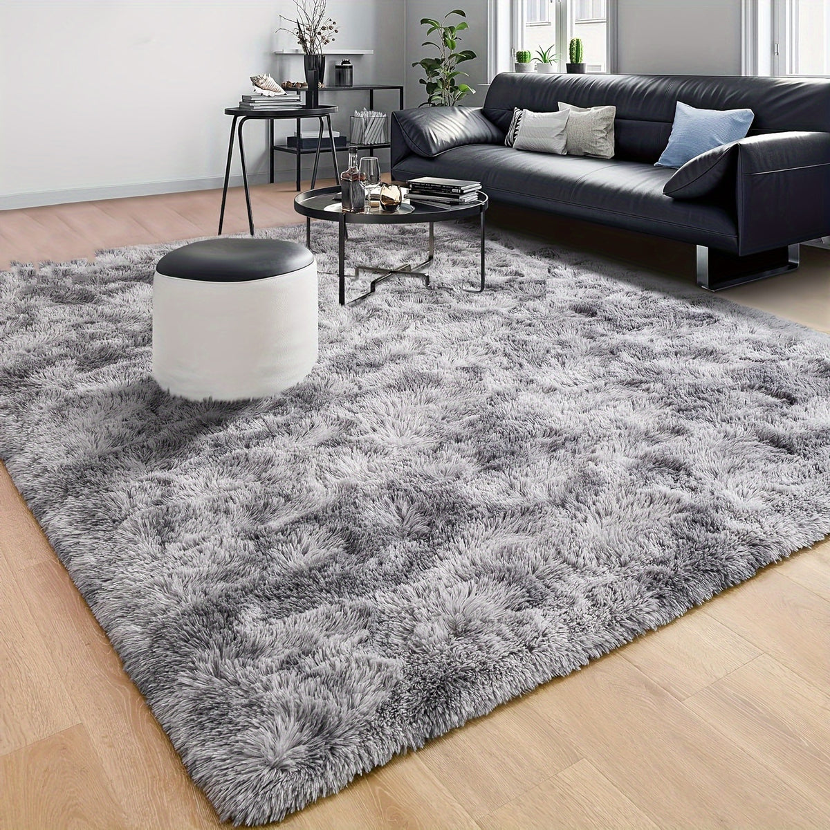 1 Ultra Soft Plush Tie Dye Rug - Thick, Fluffy And Durable Living Room, Bedroom Area Rug - Easy Care, Portable, Perfect For Sofas, Coffee Tables And Home Decor - Christmas, Halloween, Thanksgiving, Black Friday Gift