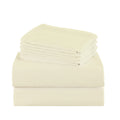 100 GSM Microfiber Sheet Set with Pillowcases, Soft Breathable Solid Color Bedding, Machine Washable Twin Full Queen King Bedroom Essentials