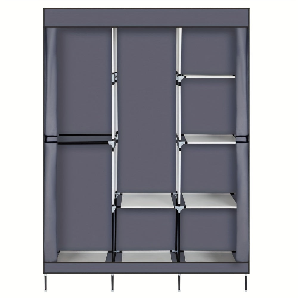 71" Portable Closet Wardrobe Clothes Rack Storage Organizer, Portable Closets