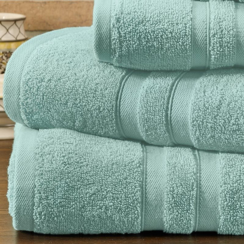 6 Piece Egyptian Cotton Towel Set . The set is made of 100 Egyptian cotton known for its softness, absorbency, and durability. These towels make an ideal complement to any bathroom whether you use it to pamper yourself or reserve it for special guests. Th
