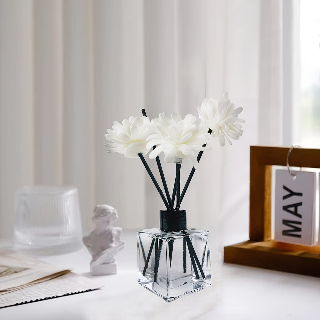 1pc/set 50ml/ 1.69oz Reed Diffuser Set - Elegant Aromatherapy with Long-Lasting Fragrance, Ideal for Bedroom, Living Room, Study - Sophisticated Home Decor Gift, AIR FUSION Diffuser Stick Home Fragrance Light Aroma Scented Home Essential Oil