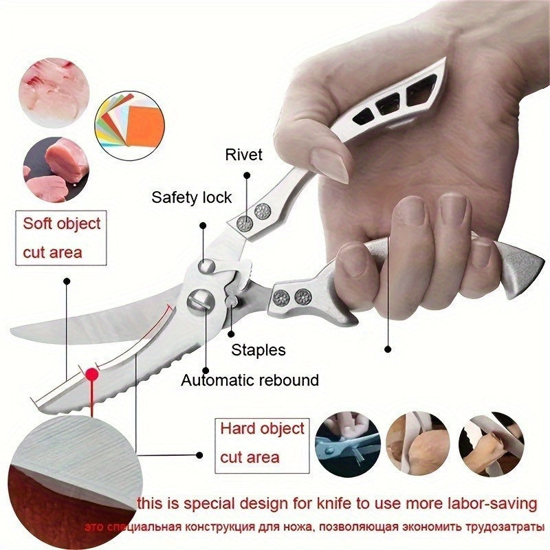 3/6/7pcs Professional Kitchen Chef Knife Set, Knife, Hotel Gift Visit, Outdoor Camping Car Knife Set, Chef Knife Utility Knifeing Knife Slicing Knife Fish Knife Butcher Knife Kitchen Scissors Boning Duck Fish Scissors